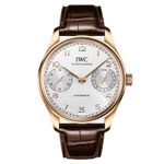 IWC Portuguese Automatic IW501706 (2025) - Silver dial 42 mm Rose Gold case (1/1)