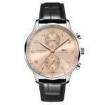 IWC Portuguese Chronograph IW371624 (2024) - Grijs wijzerplaat 41mm Staal (1/1)