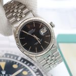 Rolex Datejust 1601 (Onbekend (willekeurig serienummer)) - Zwart wijzerplaat 36mm Staal (2/8)