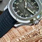 Patek Philippe Aquanaut 5165 (2008) - Black dial 39 mm Steel case (8/16)