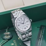 Rolex Land-Dweller 40 127334 (2025) - Wit wijzerplaat 40mm Staal (1/8)