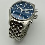 IWC Pilot Chronograph IW388102 (2021) - Blauw wijzerplaat 41mm Staal (6/10)