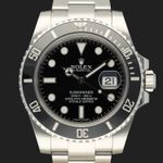 Rolex Submariner Date 116610LN (2013) - Zwart wijzerplaat 40mm Staal (2/7)