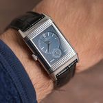 Jaeger-LeCoultre Reverso Duoface Q3908420 (Unknown (random serial)) - Silver dial 26 mm Steel case (5/8)