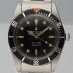 Rolex Submariner No Date 5508 (1950) - Black dial 37 mm Steel case (1/8)