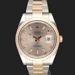 Rolex Datejust 41 126331 (2021) - Zilver wijzerplaat 41mm Goud/Staal (3/8)