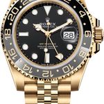 Rolex GMT-Master II 126718GRNR (2024) - Black dial 40 mm Yellow Gold case (1/1)