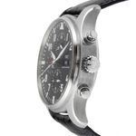 IWC Pilot Chronograph IW377709 (Unknown (random serial)) - Black dial 43 mm Steel case (6/8)