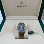 Rolex Datejust 36 126233 (2022) - Grey dial 36 mm Gold/Steel case (3/8)