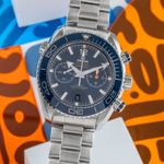 Omega Seamaster Planet Ocean Chronograph 215.30.46.51.03.001 (Onbekend (willekeurig serienummer)) - Blauw wijzerplaat 46mm Staal (3/8)