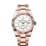 Rolex Sky-Dweller 336935 (2024) - Wit wijzerplaat 42mm Roségoud (1/1)