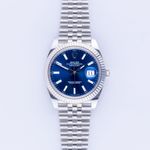 Rolex Datejust 41 126334 (2020) - Blue dial 41 mm Steel case (3/8)