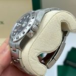 Rolex Explorer II 216570 (2021) - Zwart wijzerplaat 42mm Staal (8/8)