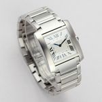 Cartier Tank Française WSTA0074 (2026) - Silver dial 32 mm Steel case (2/8)