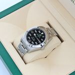 Rolex Air-King 116900 (Onbekend (willekeurig serienummer)) - Zwart wijzerplaat 40mm Staal (2/8)