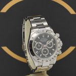 Rolex Daytona 116520 (2009) - Zwart wijzerplaat 40mm Staal (3/7)