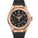 Hublot Classic Fusion 550.OS.1800.RX.ORL19 (2023) - Black dial 40 mm Rose Gold case (2/3)
