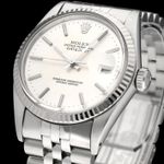Rolex Datejust 36 16014 (1987) - Silver dial 36 mm Steel case (6/8)