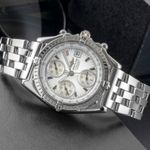 Breitling Chronomat A13050.1 (1999) - White dial 39 mm Steel case (2/8)