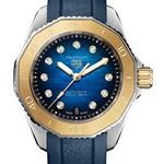 TAG Heuer Aquaracer WBP2450.FT6215 (2026) - Blue dial 30 mm Gold/Steel case (1/1)