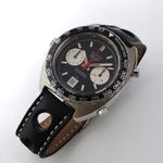 Heuer Autavia 11630 (1972) - Black dial 42 mm Steel case (8/8)