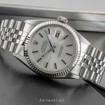 Rolex Datejust 1601 (1974) - Silver dial 36 mm Gold/Steel case (2/8)