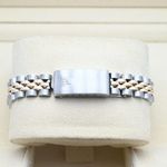 Rolex Lady-Datejust 69173 (1988) - Blue dial 26 mm Gold/Steel case (6/7)