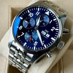 IWC Pilot Chronograph IW378004 (2020) - Blue dial 41 mm Steel case (3/7)