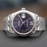 Rolex Datejust 31 278274 (2024) - Purple dial 31 mm Steel case (2/8)