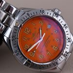Breitling Superocean A17040 (Unknown (random serial)) - Orange dial 41 mm Steel case (1/8)