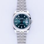 Rolex Datejust 41 126300 (2023) - Green dial 41 mm Steel case (4/8)