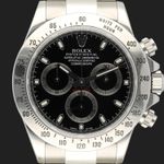 Rolex Daytona 116520 (2013) - Zwart wijzerplaat 40mm Staal (2/8)