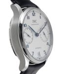 IWC Portuguese Automatic IW500705 (Unknown (random serial)) - Silver dial 42 mm Steel case (7/8)