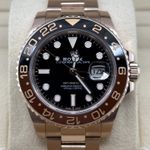 Rolex GMT-Master II 126715CHNR (2018) - Zwart wijzerplaat 40mm Roségoud (3/8)