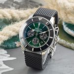 Breitling Superocean Heritage II Chronograph AB01621A1L1S1 (2020) - Green dial 44 mm Steel case (1/8)