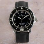 Blancpain Fifty Fathoms 5015-1130-52 (Unknown (random serial)) - Black dial 46 mm Steel case (1/7)
