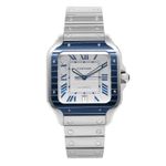 Cartier Santos WSSA0047 (2022) - Grijs wijzerplaat 40mm Staal (1/7)