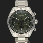 TAG Heuer Carrera CBN2A10.BA0643 (2023) - Groen wijzerplaat 44mm Staal (3/8)