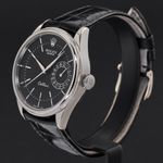Rolex Cellini Date 50519 (2016) - Black dial 39 mm White Gold case (3/8)