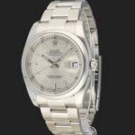 Rolex Datejust 36 116200 (2019) - Zilver wijzerplaat 36mm Staal (1/8)