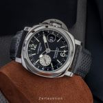Panerai Luminor GMT Automatic PAM00088 (2002) - Black dial 44 mm Steel case (2/8)