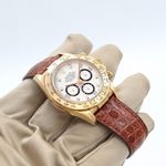 Rolex Daytona 16518 (1996) - Wit wijzerplaat 40mm Geelgoud (4/8)