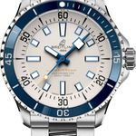 Breitling Superocean 42 A17375E71G1A1 (2026) - Silver dial 42 mm Steel case (1/1)