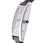 Cartier Tank Américaine W2603656 (2000) - Silver dial White Gold case (6/8)