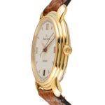 Maurice Lacroix Les Classiques Date 23293 (1995) - Beige wijzerplaat 35mm Goud/Staal (6/8)