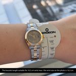 Rolex Lady-Datejust 79163 (2000) - Grey dial 26 mm Gold/Steel case (2/8)