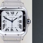 Cartier Santos WSSA0029 (2025) - Silver dial 35 mm Steel case (5/8)