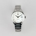 TAG Heuer Carrera Lady WAR1314 (2021) - Wit wijzerplaat 32mm Staal (1/8)
