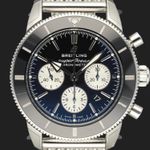 Breitling Superocean Heritage II Chronograph AB0162121B1S1 (2024) - Zwart wijzerplaat 44mm Staal (2/8)