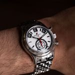 Patek Philippe Annual Calendar Chronograph 5960/1A-001 (2017) - Zilver wijzerplaat 41mm Staal (6/7)